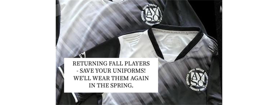 Save Those Uniforms