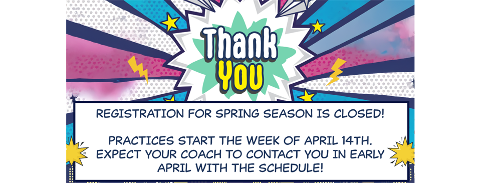 Spring Registration is Closed