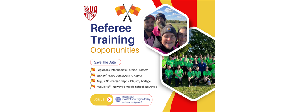 Summer Referee Trainings!