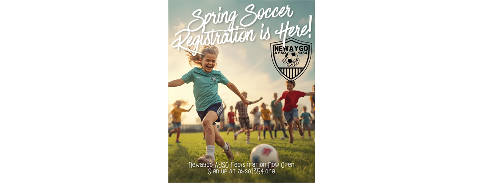 Spring Registration - OPEN NOW